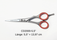 Lade das Bild in den Galerie-Viewer, Haarschere CD2000 gerade Klingen 5,5" von Weltmeister® Solingen