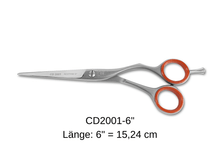 Lade das Bild in den Galerie-Viewer, Haarschere CD2001 gerade Klingen 6&quot; von Weltmeister® Solingen
