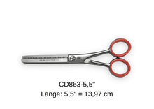 Lade das Bild in den Galerie-Viewer, Modellierschere CD863-5,5 einseitig verzahnt 5,5" von Weltmeister® Solingen
