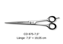 Lade das Bild in den Galerie-Viewer, Hundeschere CD875-7,5 gerade Klingen 7,5&quot; von Weltmeister® Solingen
