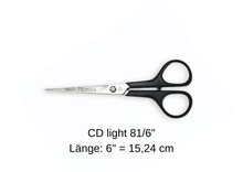 Lade das Bild in den Galerie-Viewer, Haarschere CD81-6 gerade Klingen 6&quot; von Weltmeister® Solingen
