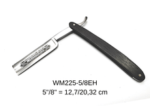 Lade das Bild in den Galerie-Viewer, Rasiermesser 5/8&quot; Ebenholz von Weltmeister® Solingen
