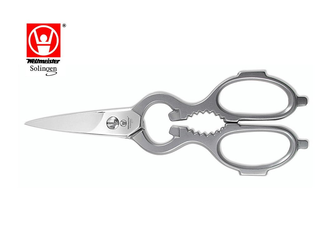 Küchenschere WM880 rostfrei, spülmaschinenfest, mit Flaschenöffner von Weltmeister®
